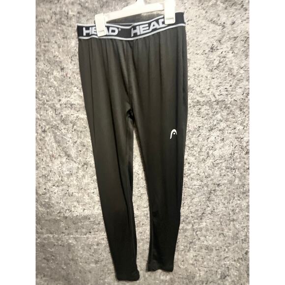 HEAD Men's Flex Compression Pants - Running & Workout Activewear - Picture 1 of 3